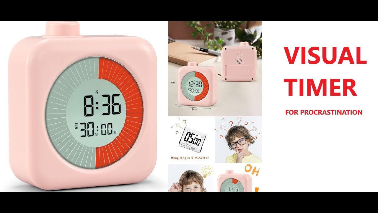 Unboxing Vision Timer and Alarm: A Tool to Beat Procrastination