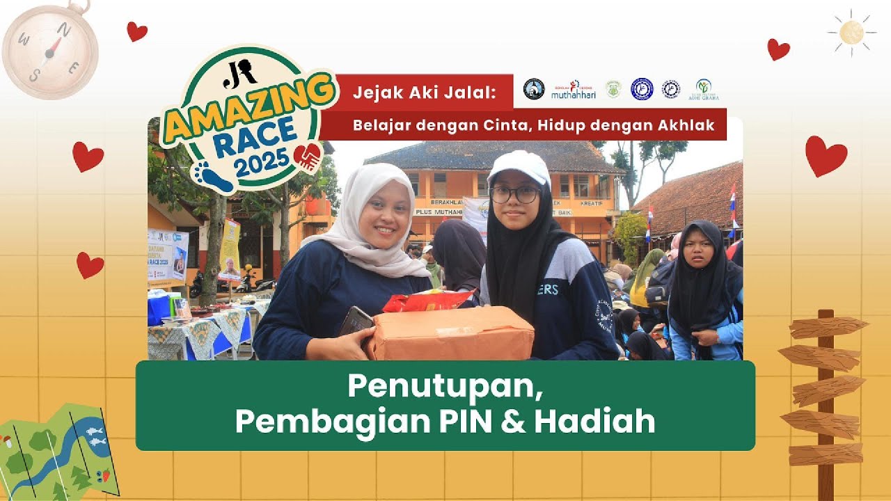Penutupan Pembagian PIN dan Hadiah (JR AMAZING RACE: Part 12)