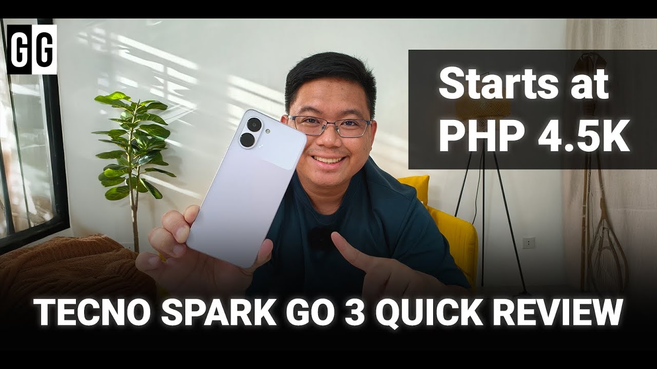TECNO SPARK Go 3 Unboxing, Camera Samples, Quick Review - Decent budget phone? (Taglish)