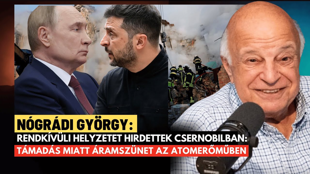 Rendk&iacute;v&uuml;li nukle&aacute;ris v&aacute;ls&aacute;g: Putyin &eacute;s Zelenszkij fenyegető &uuml;zenget&eacute;sbe kezdtek - N&oacute;gr&aacute;di Gy&ouml;rgy