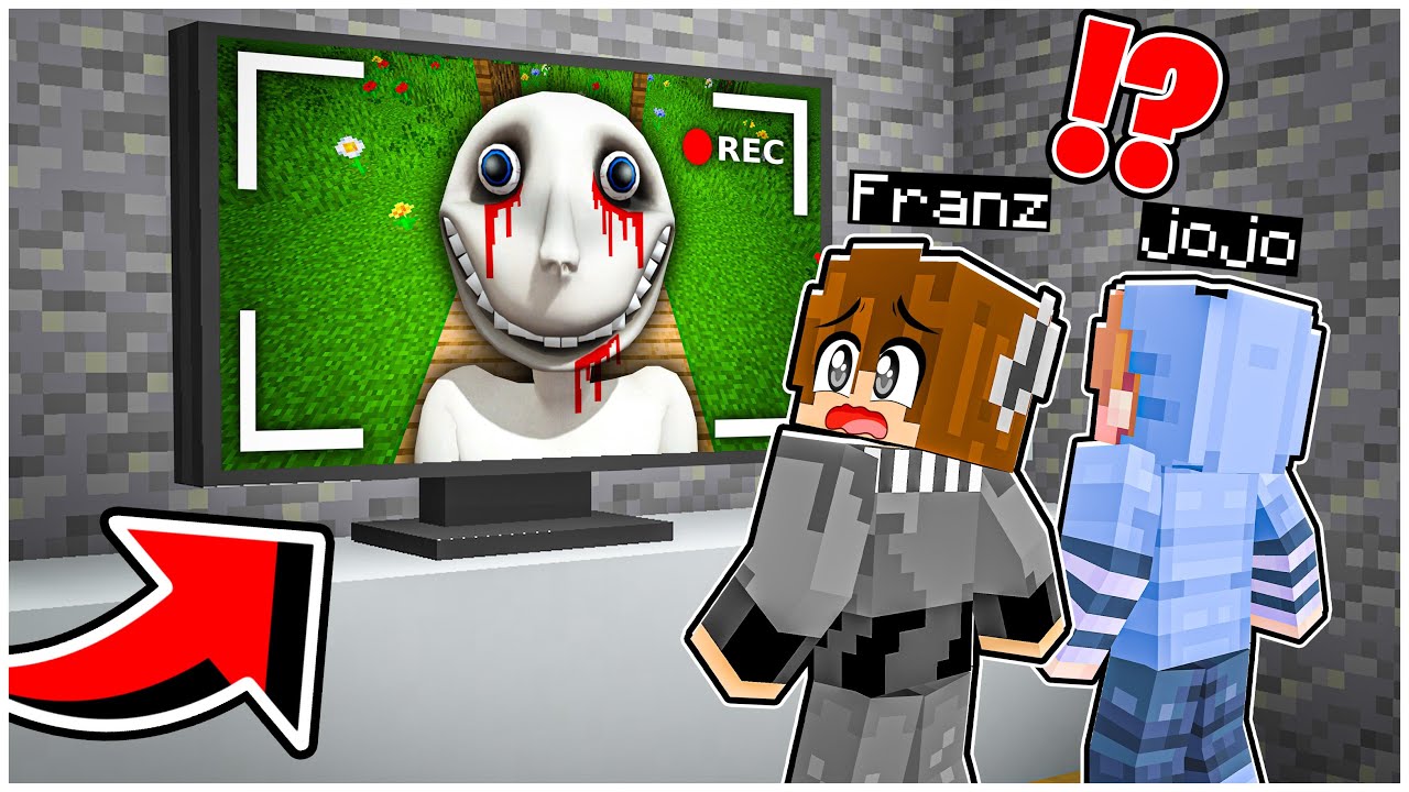 FRANZ & JOJO MEMANTAU CCTV PENAMPAKAN ORANG MENGERIKAN di MINECRAFT