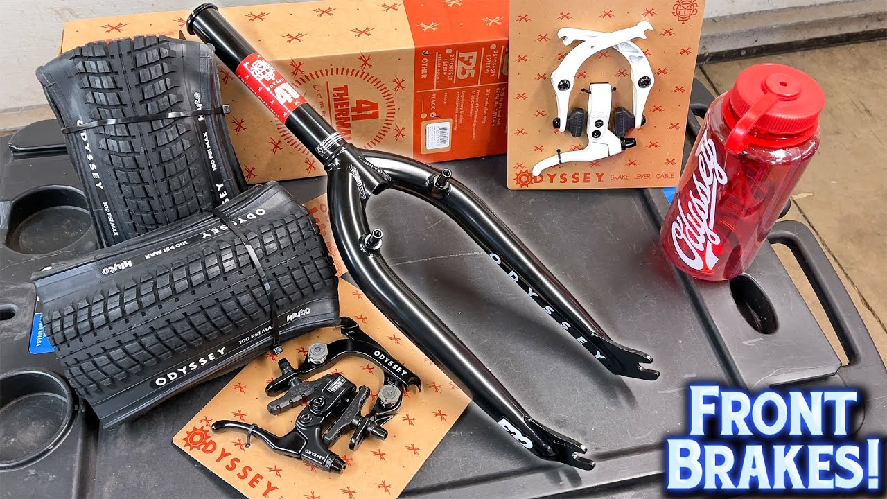 UPGRADES! Odyssey F32 Front Brake Fork!