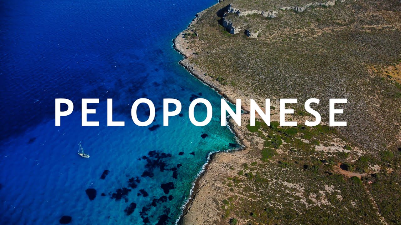 Peloponnese,  &Pi;&epsilon;&lambda;&omicron;&pi;ό&nu;&nu;&eta;&sigma;&omicron;&sigmaf; - Greece I DJI Mini 2 Aerial Video
