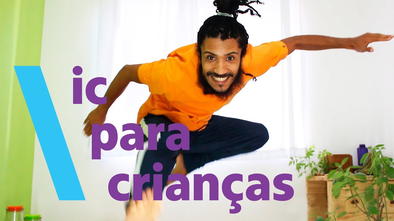 Uma aula de dança, com brincadeira e jogo com os pés