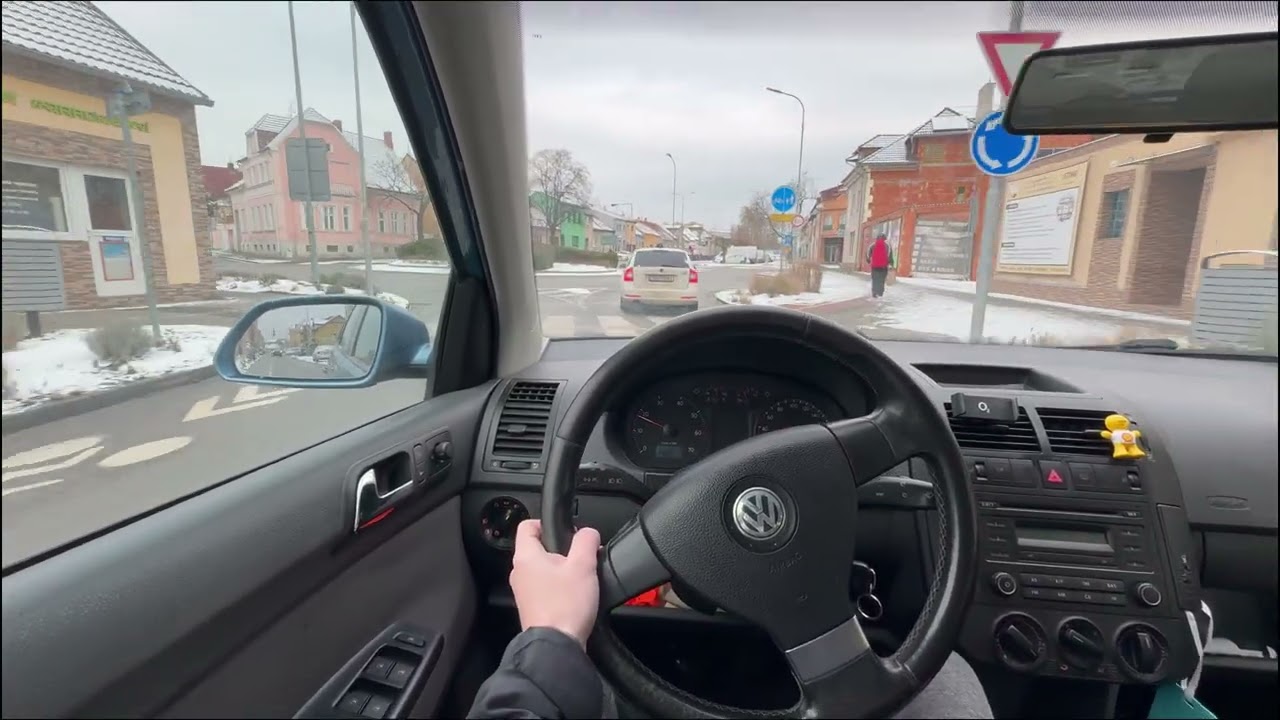 POV City Driving - 2006 VW Polo 1.2 51KW - #029