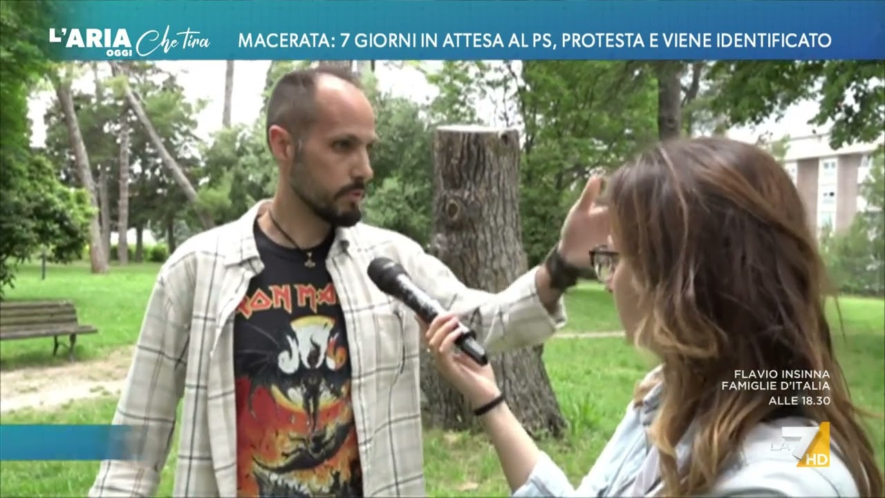 Macerata: 7 giorni di attesa al Pronto Soccorso, protesta e viene identificato