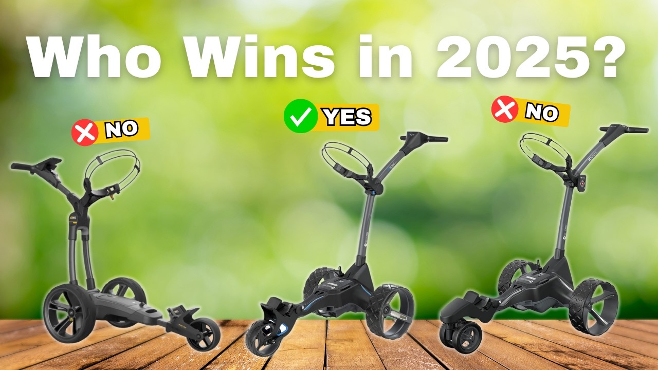 Best Electric Golf Trolleys of 2025 - The Only 6 You Should Consider Today