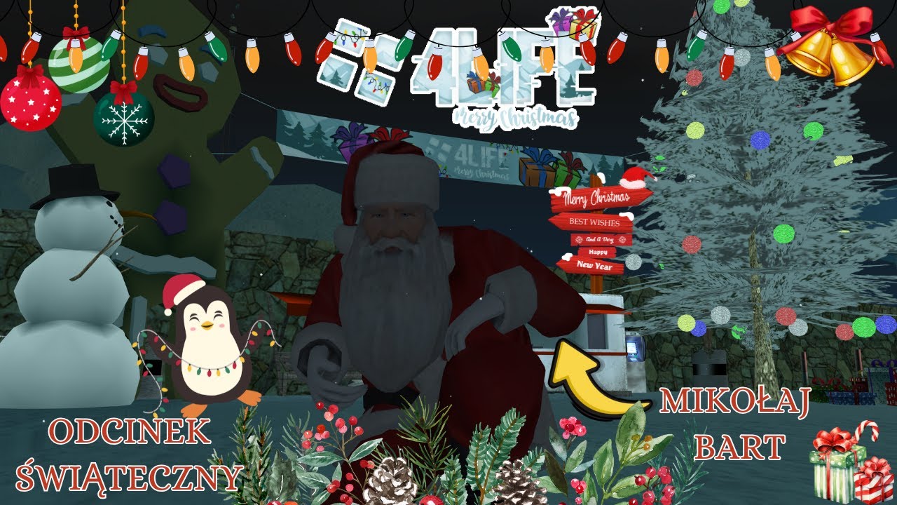 [MTA 4Life] Zbieram ozdoby świąteczne i oceniam wystrój serwera 🎄🧑‍🎄💣 #52