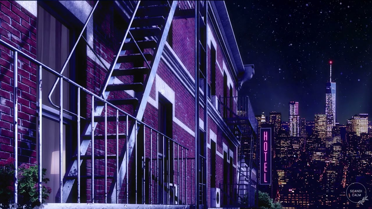 Night in the City Ambience | Calming City Soundscape | No Music | Deep Focus & Relaxation | 3-Hours