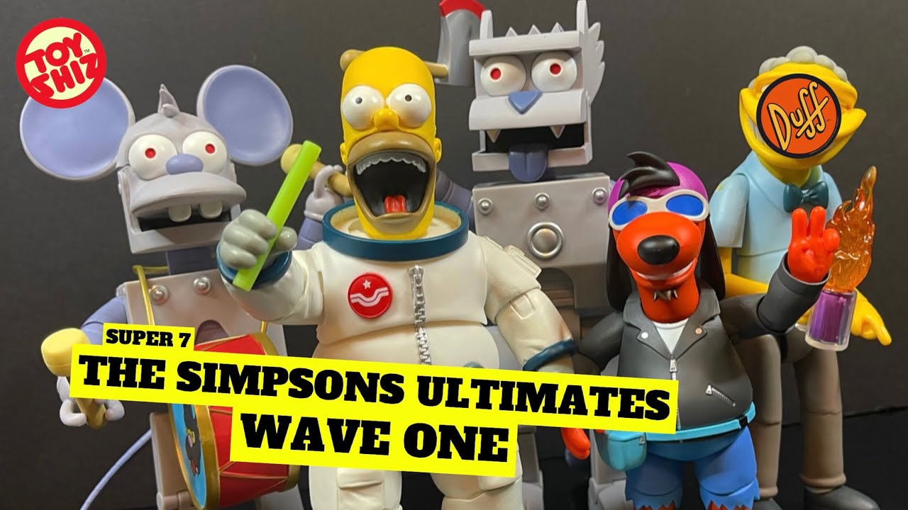 2023 THE SIMPSONS ULTIMATES ПЕРВАЯ ВОЛНА | Super 7