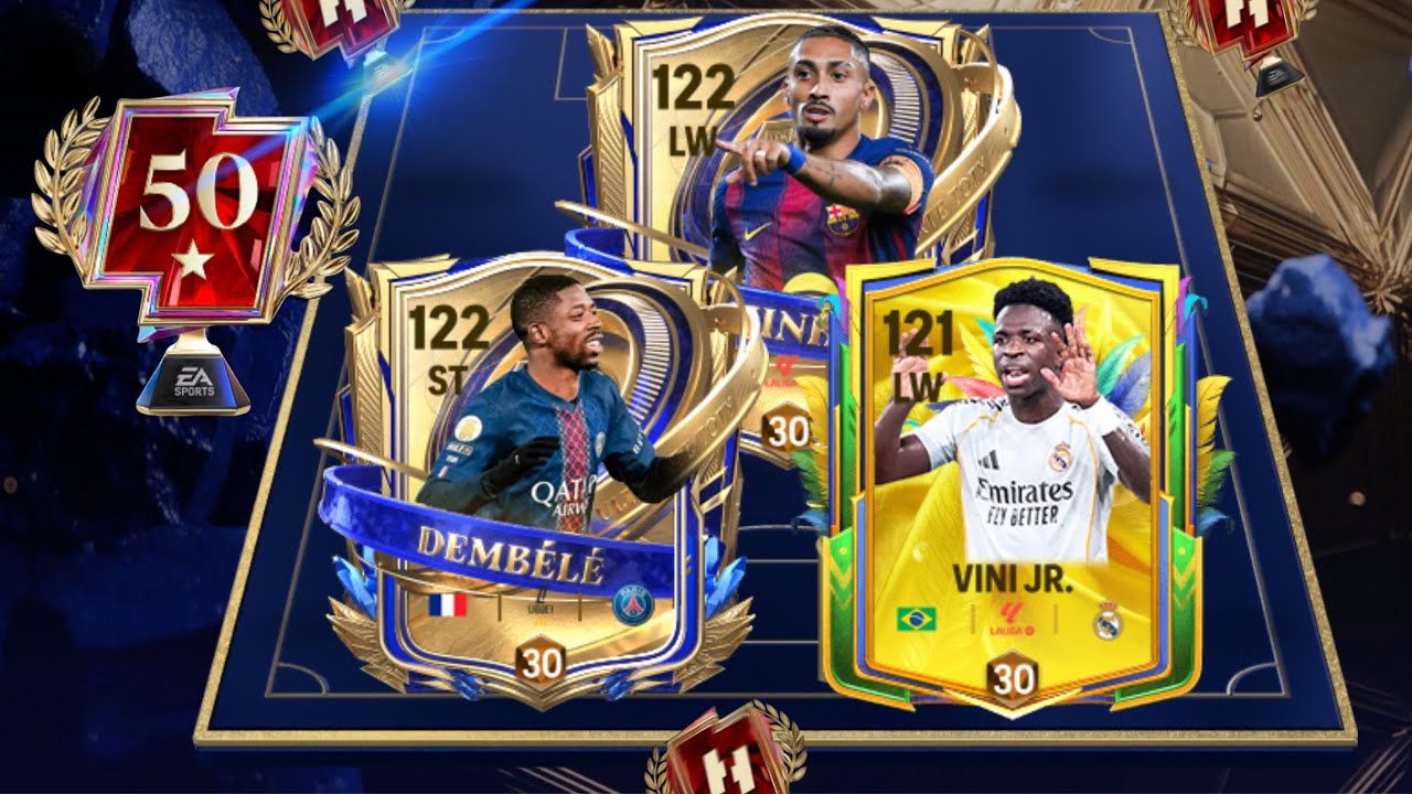 116 VINI, 117 RAPHINHA & 117 DEMBELE 🥶  - HEAD TO HEAD