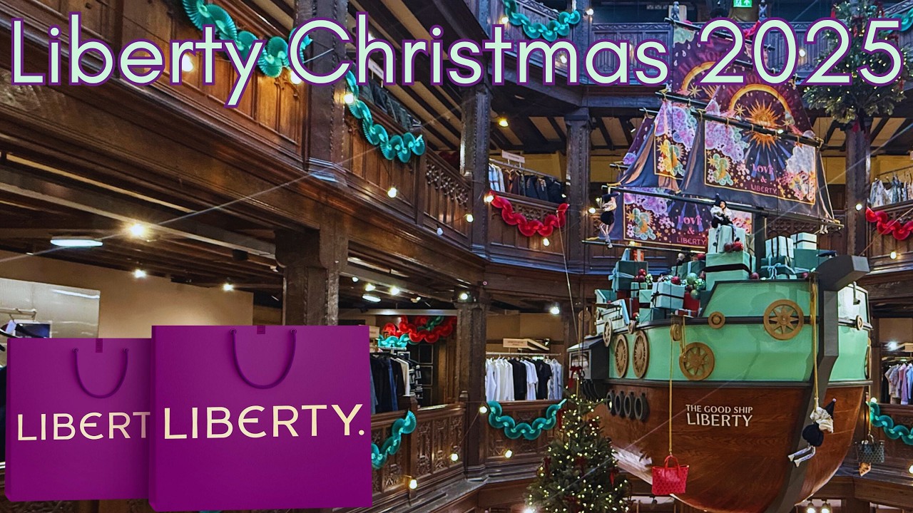 Liberty at Christmas и неожиданный визит на церемонию вручения премий British Fashion Awards
