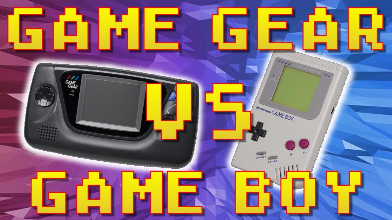 Nintendo Gameboy vs. Sega Game Gear! *28* Games Compared!