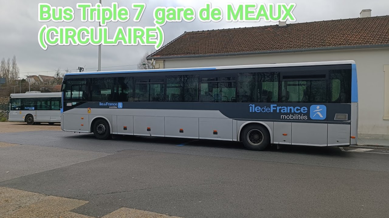 Transdev marne et Ourcq Ligne 777- Meaux gare ➡️ Meaux gare en crossway