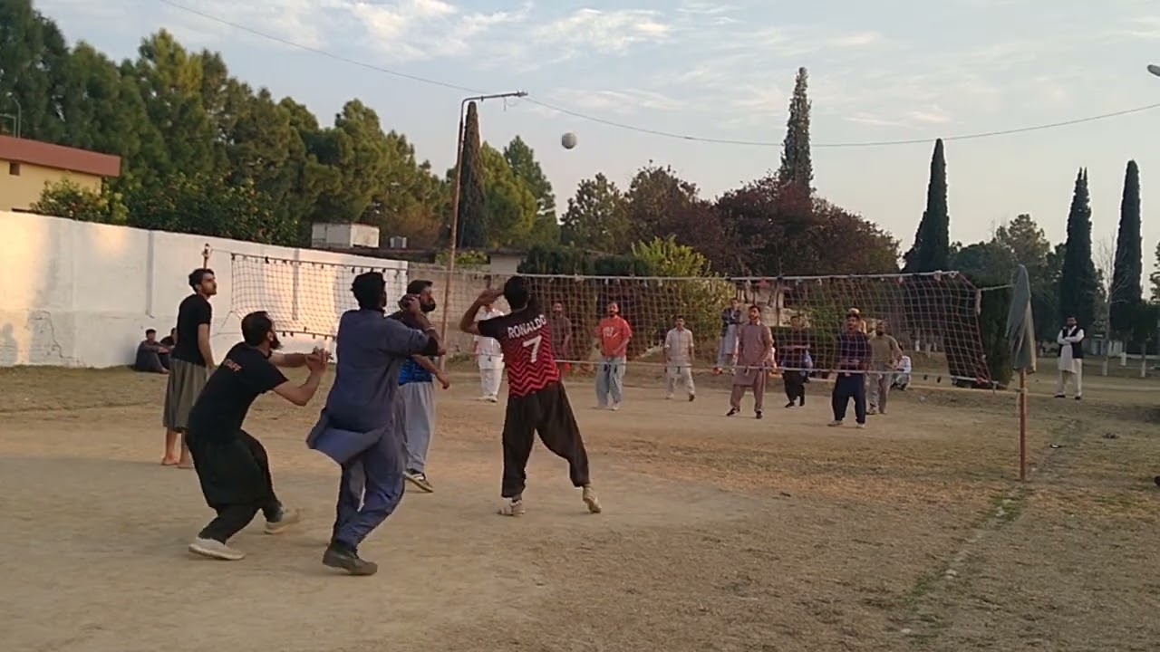 Shooting volley ball #UETtaxila Uet Vs ...     
