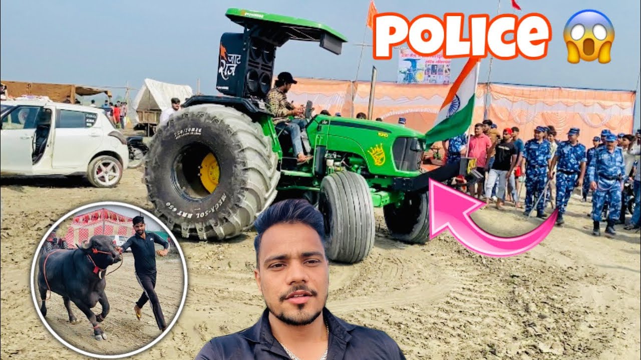 गढ़ गंगा मेले की पूरी वीडियो // ट्रैक्टर से दिखाए स्ट्रेंट 😱 //(ये भी आ गया मेले में 😱 #dushyantup37