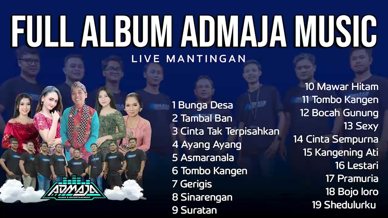 ADMAJA MUSIC - ALBUM CAMPURSARI 2025 | ASMARANALA - GERIGIS - TOMBO KANGEN - MAWAR HITAM - SINARENGA