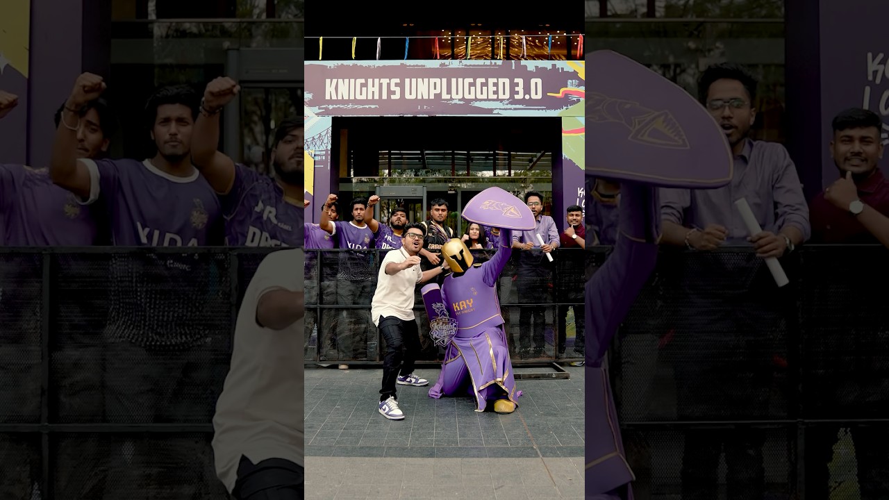 Excitement builds for the Knights Unplugged 3.0 | Knights TV | KKR 2026