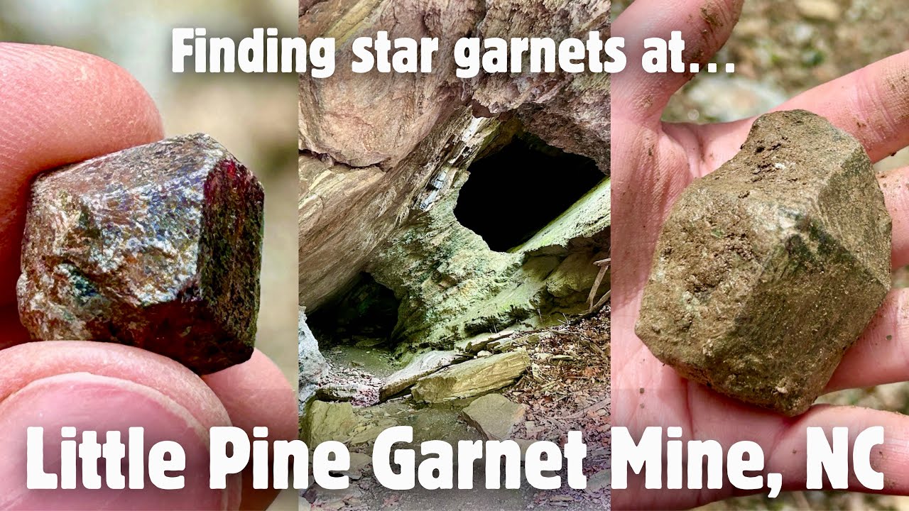 We found POUNDS of garnets at Little Pine Mine