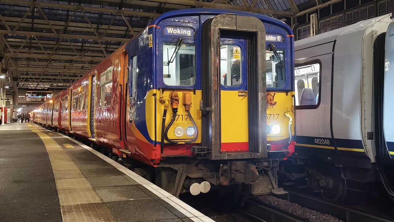 Trains around London 