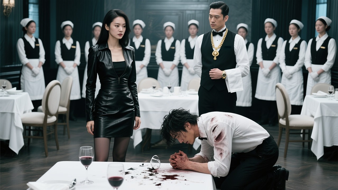 💘飯店端盤被總裁逼婚？殊不知我才是暗盟之首！蘇清辭：原來網戀三年的怪物是你？#短劇 #反转 #movie