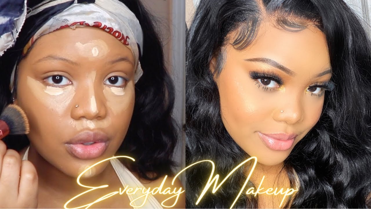 Detailed Beginner Friendly Everyday Natural Makeup Tutorial For Black Women | Affordable