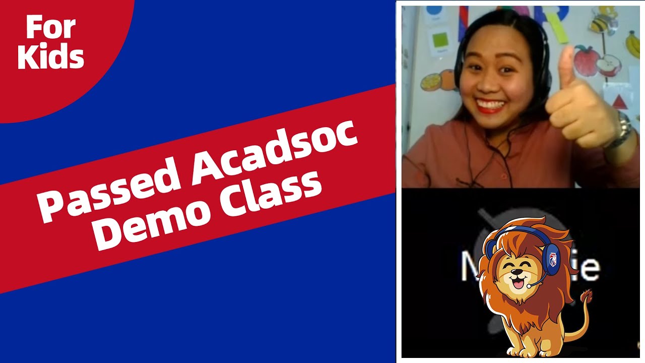 Passed Acadsoc Demo Class in October 2020 | Online English tutor | How to pass Teaching Lesson