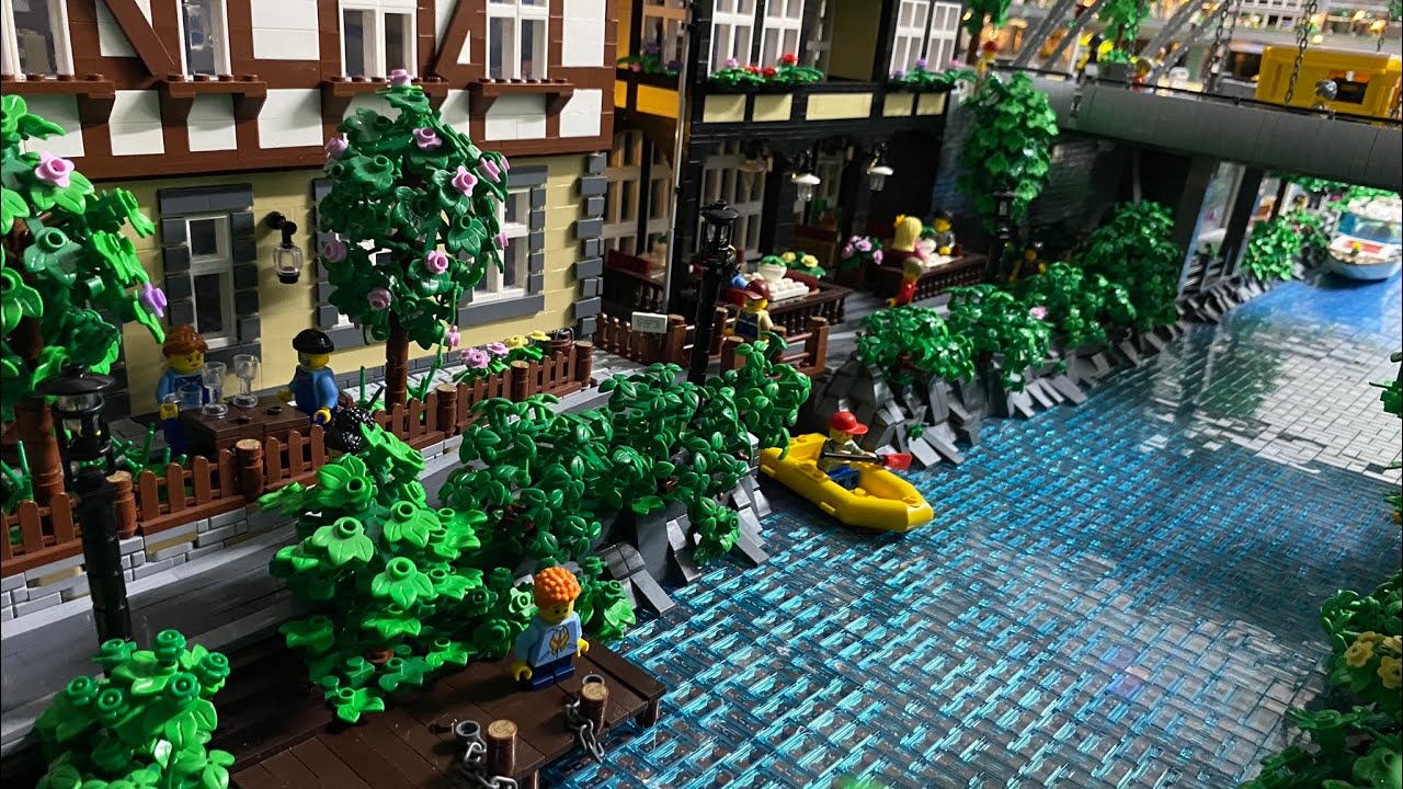 Das Zweite Haus Am Fluss entsteht |  Folge 142 | LEGO® Klemmbaustein Stadt Baustein