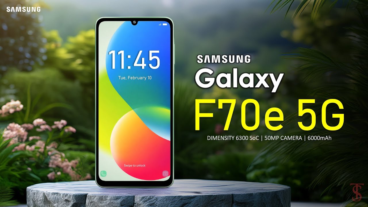 Цена Samsung Galaxy F70e 5G, официальный внешний вид, дизайн, характеристики, камера, особенности...