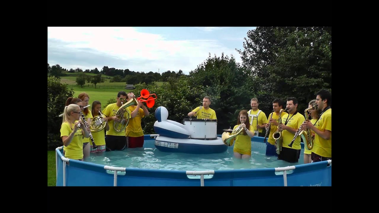Musikverein Ingerkingen cold water challenge