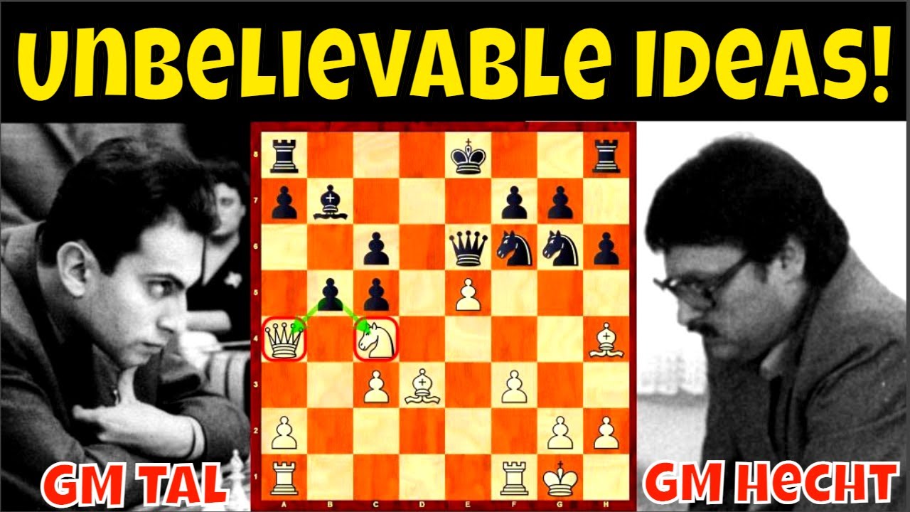 Unbelievable na mga ideas ang ginawa!! || GM Tal vs  GM Hecht || World Chess Olympiad 1962
