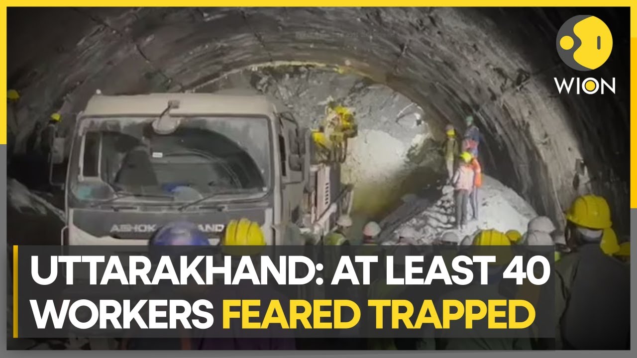 Uttarakhand: At least 40 people feared trapped in Uttarkashi tunnel collapse; rescue ops underway