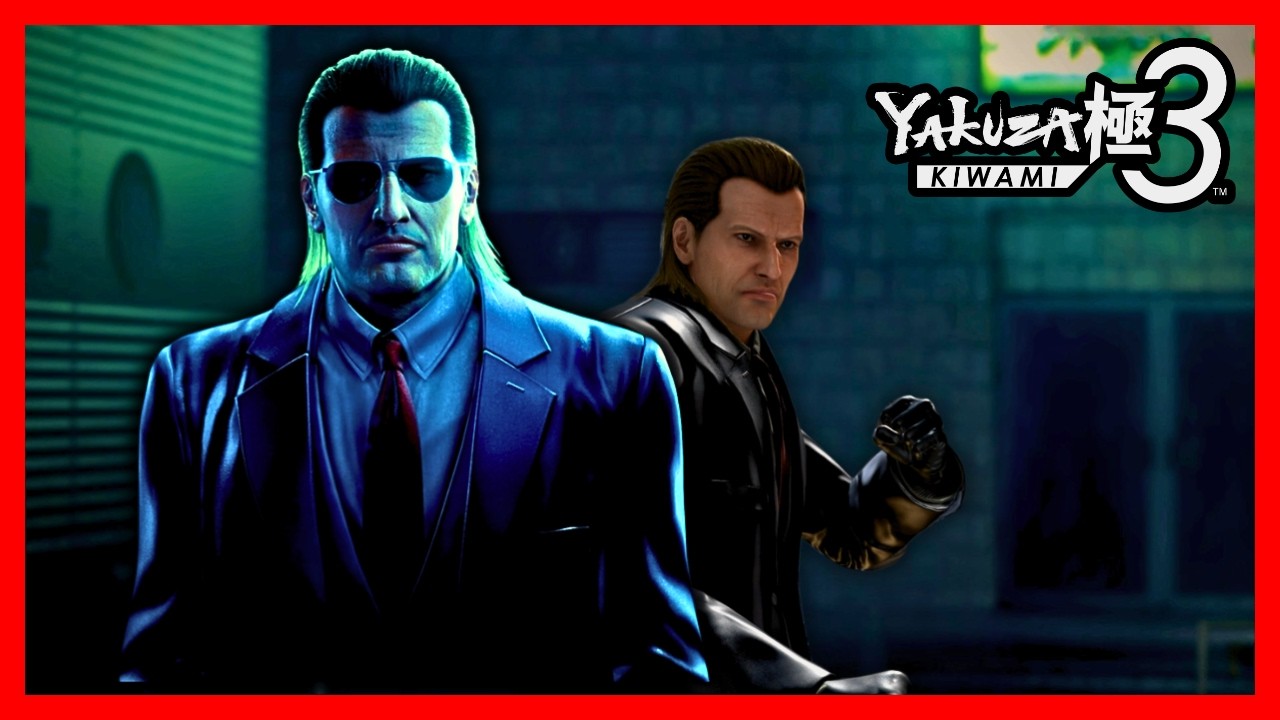 Yakuza Kiwami 3 - CIA Agent Boss Fight & Cutscene [4K60FPS]