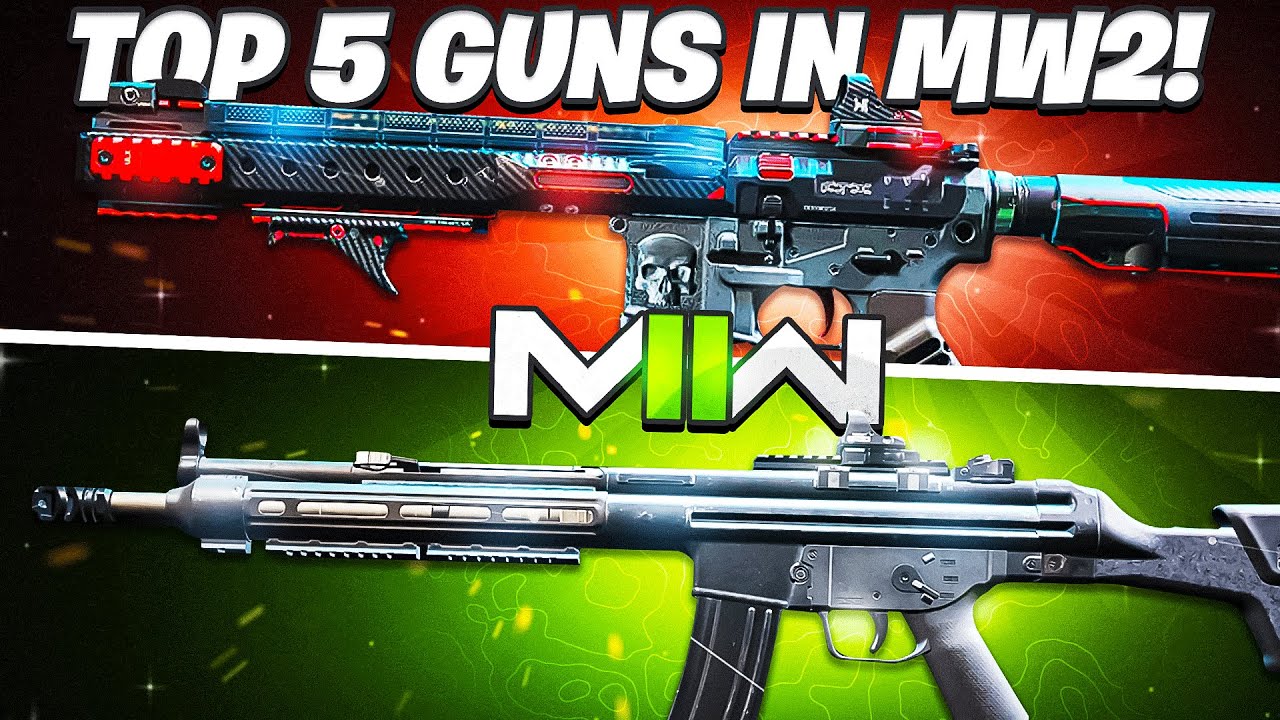 TOP 5 GUNS in MW2 MULTIPLAYER ⭐ BEST WEAPONS & CLASS SETUPS for Call of Duty Modern Warfare 2