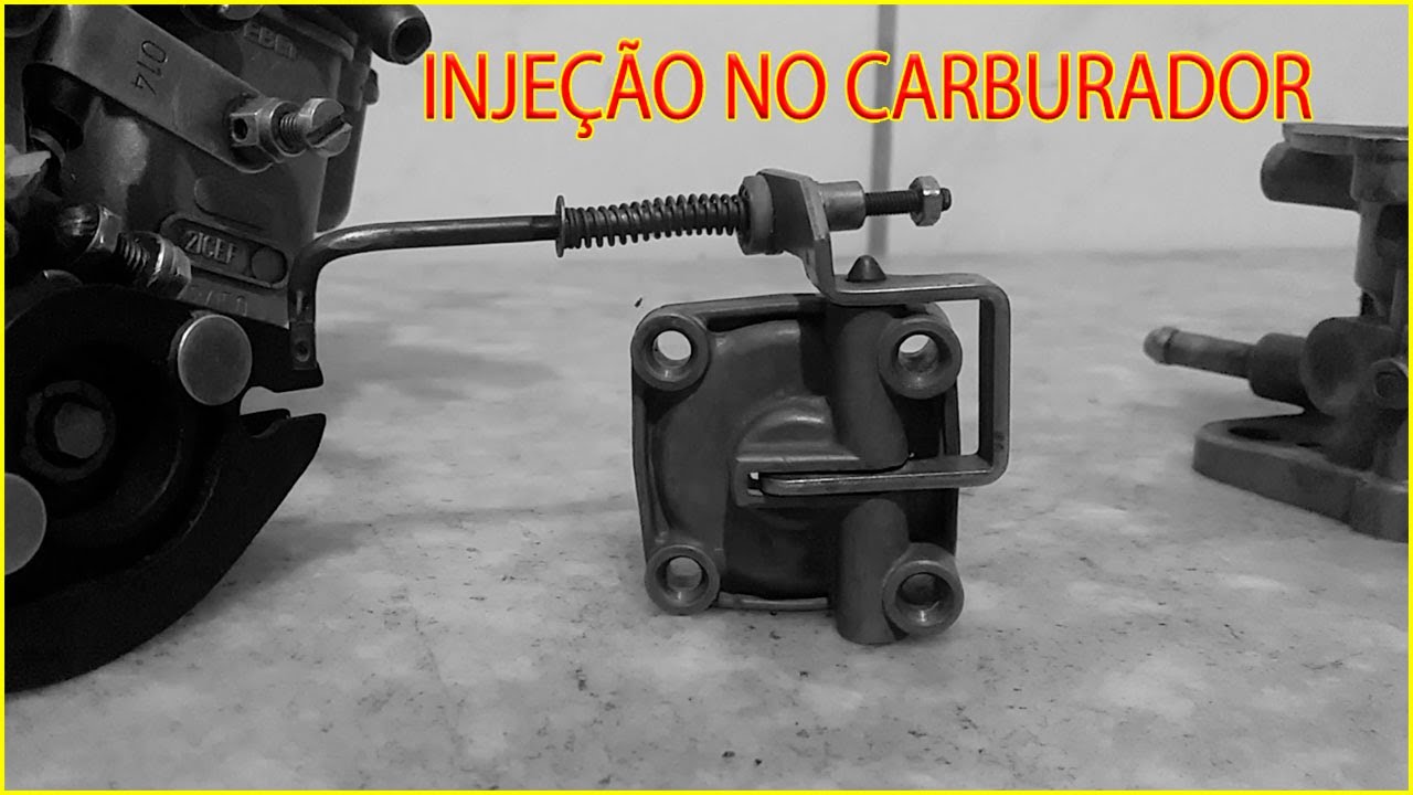 INJEÇÃO NO CARBURADOR WEBER 190 - Aceleração rápida de um carburador