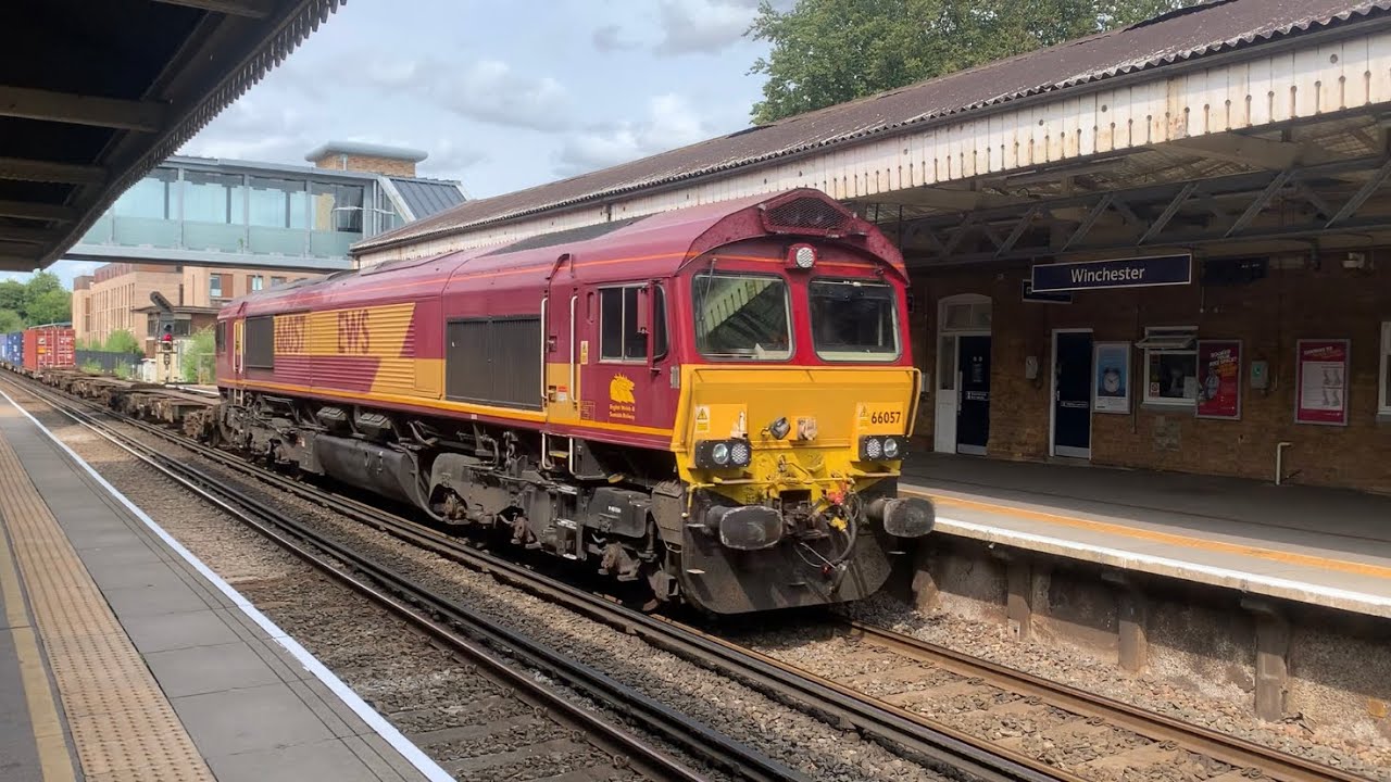Class 66 | 66057 | DB Cargo UK - EWS Livery | Winchester | 26/06/23