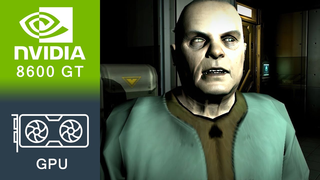Doom 3 Gameplay GeForce 8600 GT (256MB VRAM)