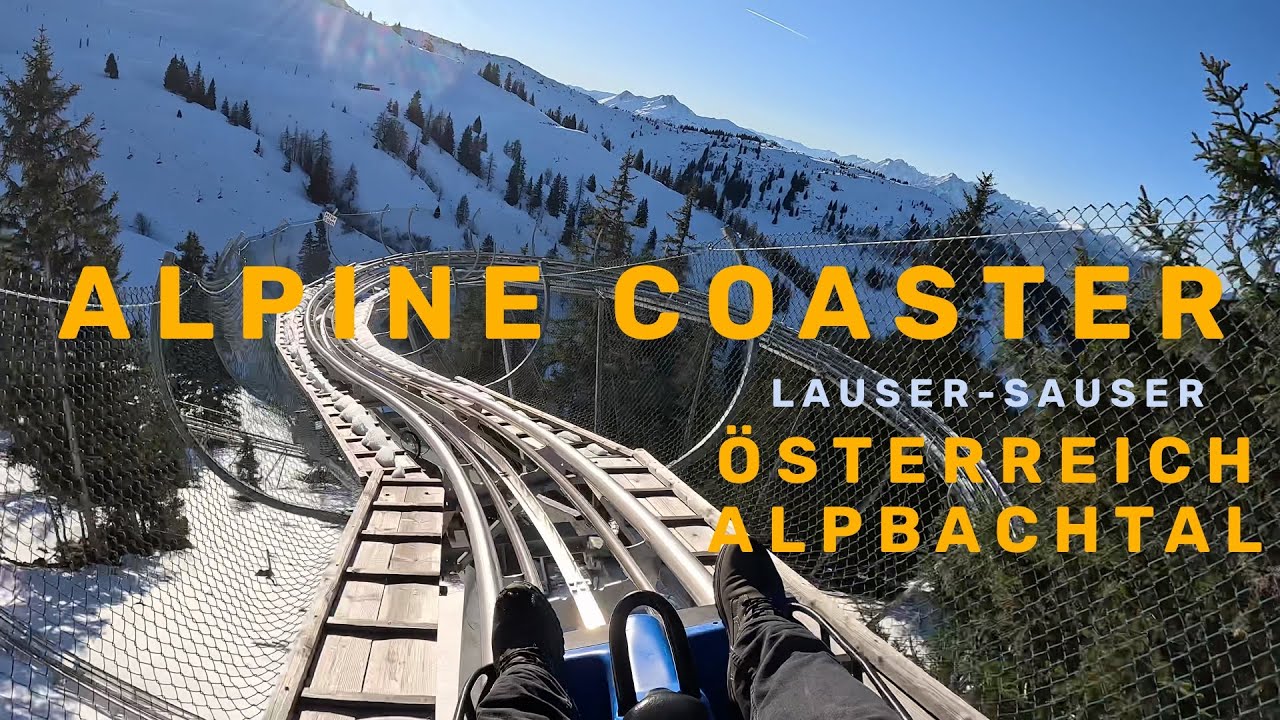 Alpine-Coaster  Österreich  Alpbachtal  - Alpbachtaler Lauser Sauser