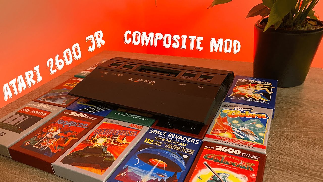 Atari 2600 JR composite mod