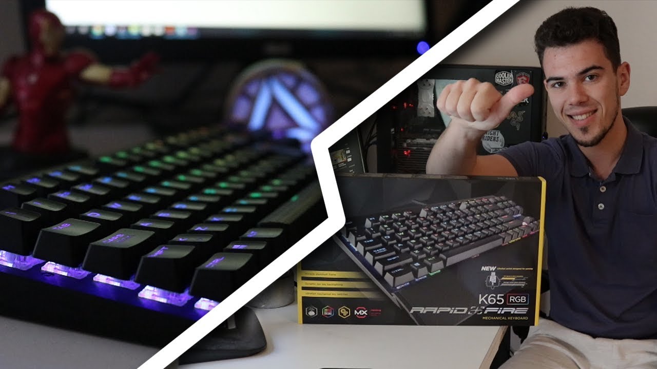 Corsair K65 RGB RAPIDFIRE || VALE A PENA COMPRAR ?