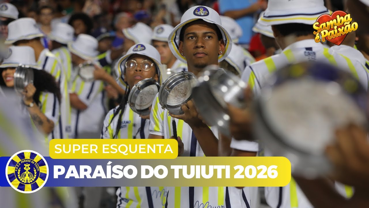 Super Esquenta Bateria Super Som Mestre Marcão | Paraíso do Tuiuti (4K)
