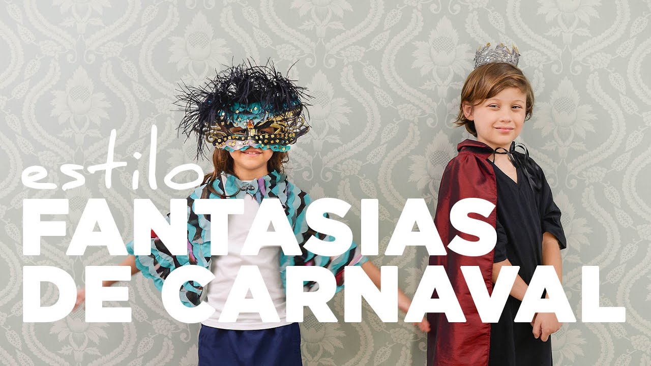 Faça em casa: fantasias de Carnaval para as crianças