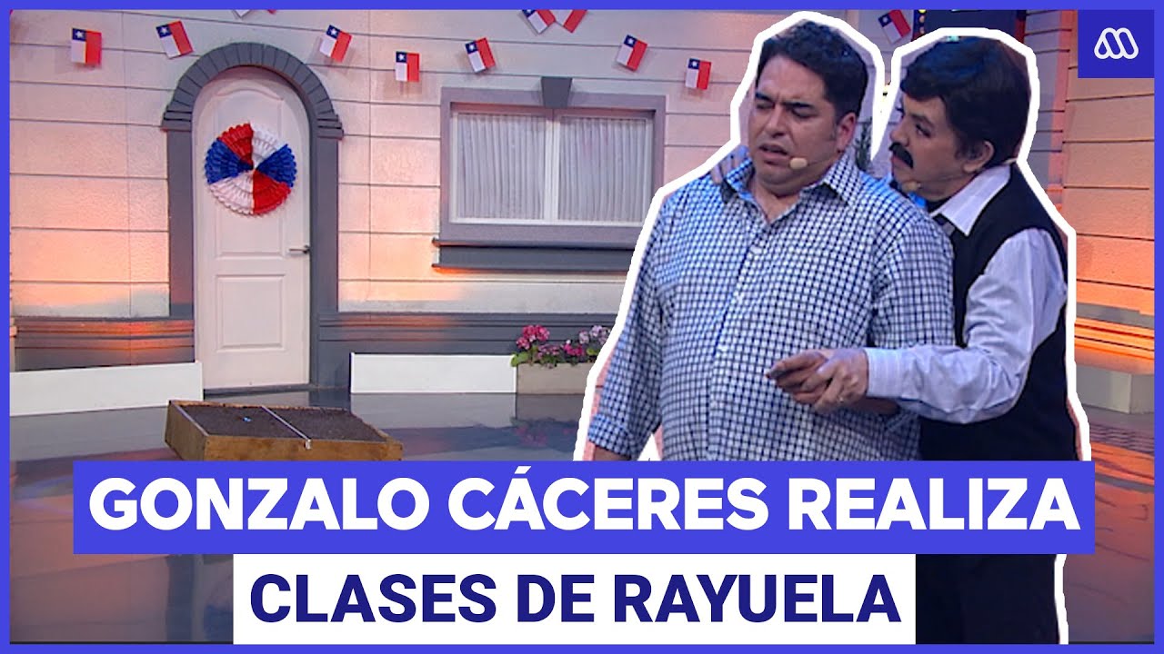 Las divertidas clases de rayuela de Gonzalo Cáceres en Detrás del Muro | Mejores momentos | MCC