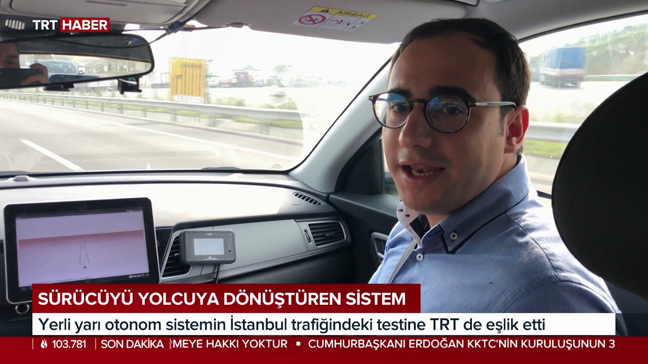 YERLİ S&Uuml;R&Uuml;C&Uuml;S&Uuml;Z ARABA SİSTEMİ (YARI OTONOM)