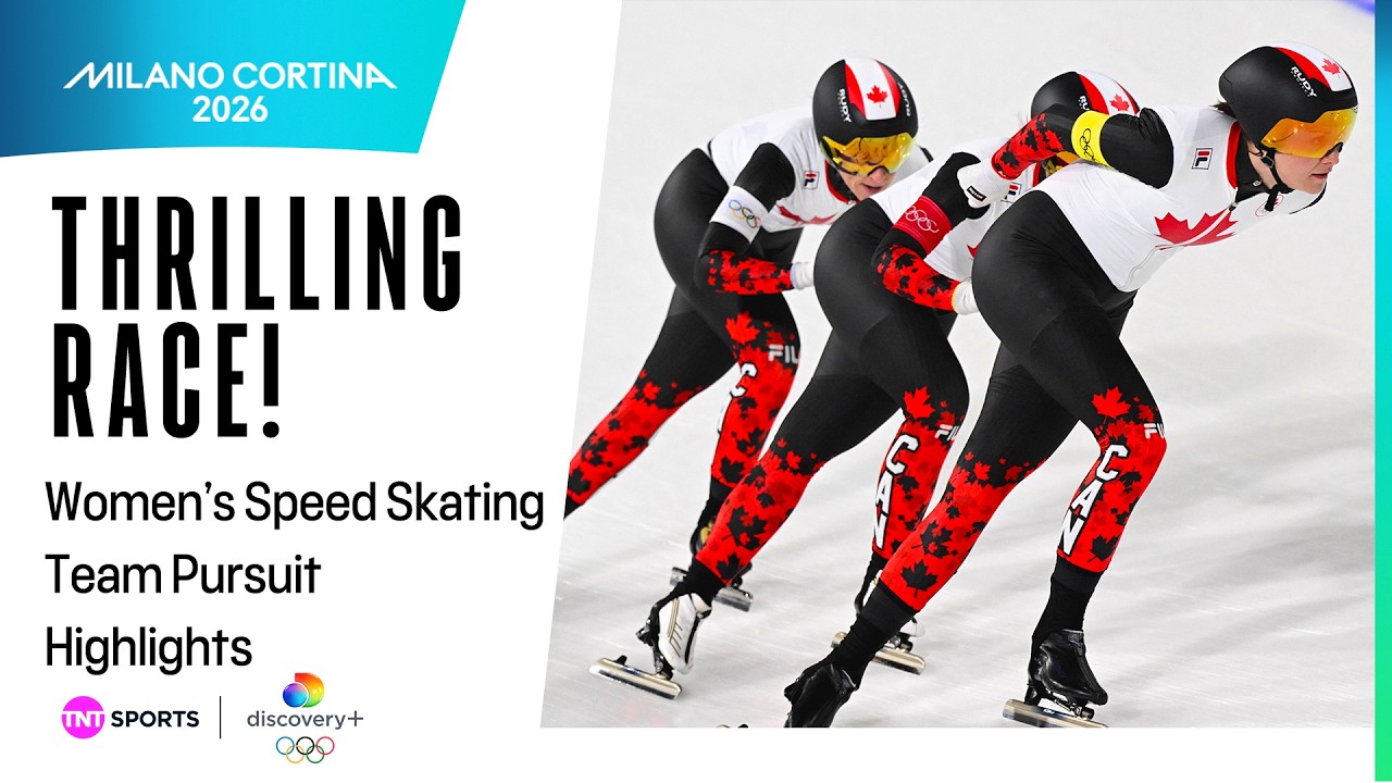 What A Battle! 🔥 | Women’s Speed Skating Team Pursuit | Winter Olympics 2026