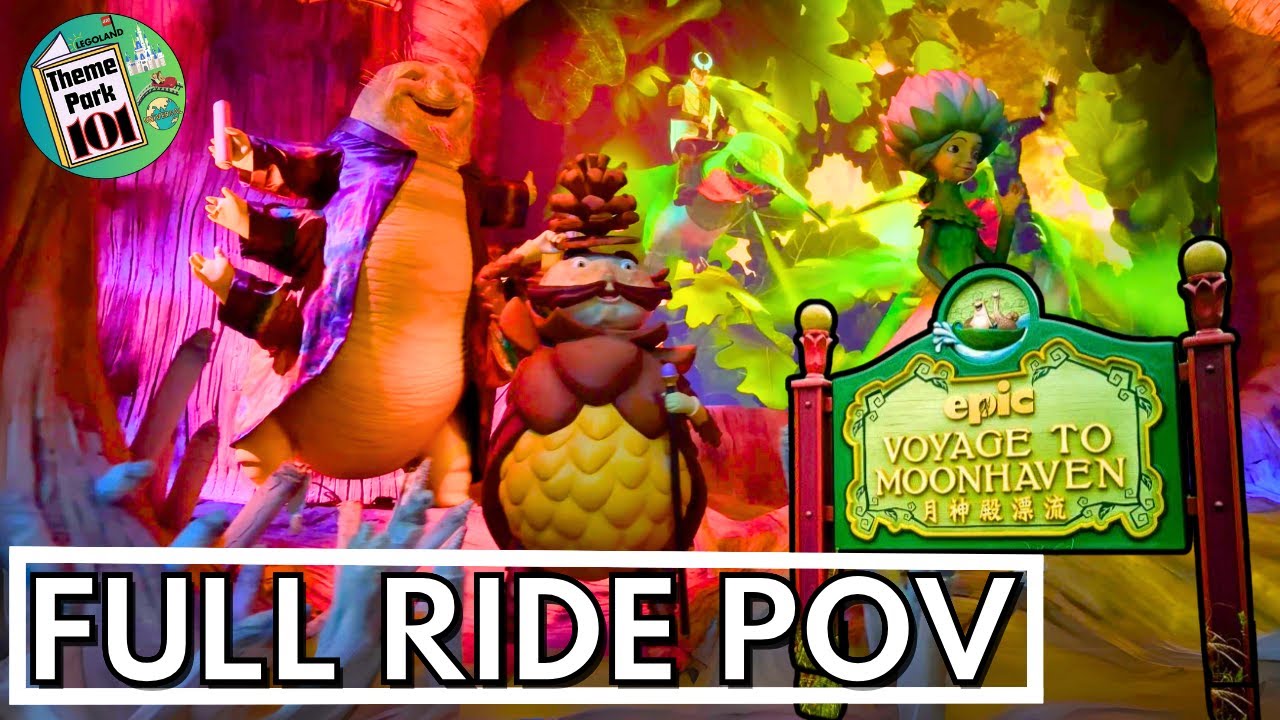 epic Voyage to Moonhaven - FULL RIDE POV - Genting Skyworlds - Dark Boat Ride - 2024