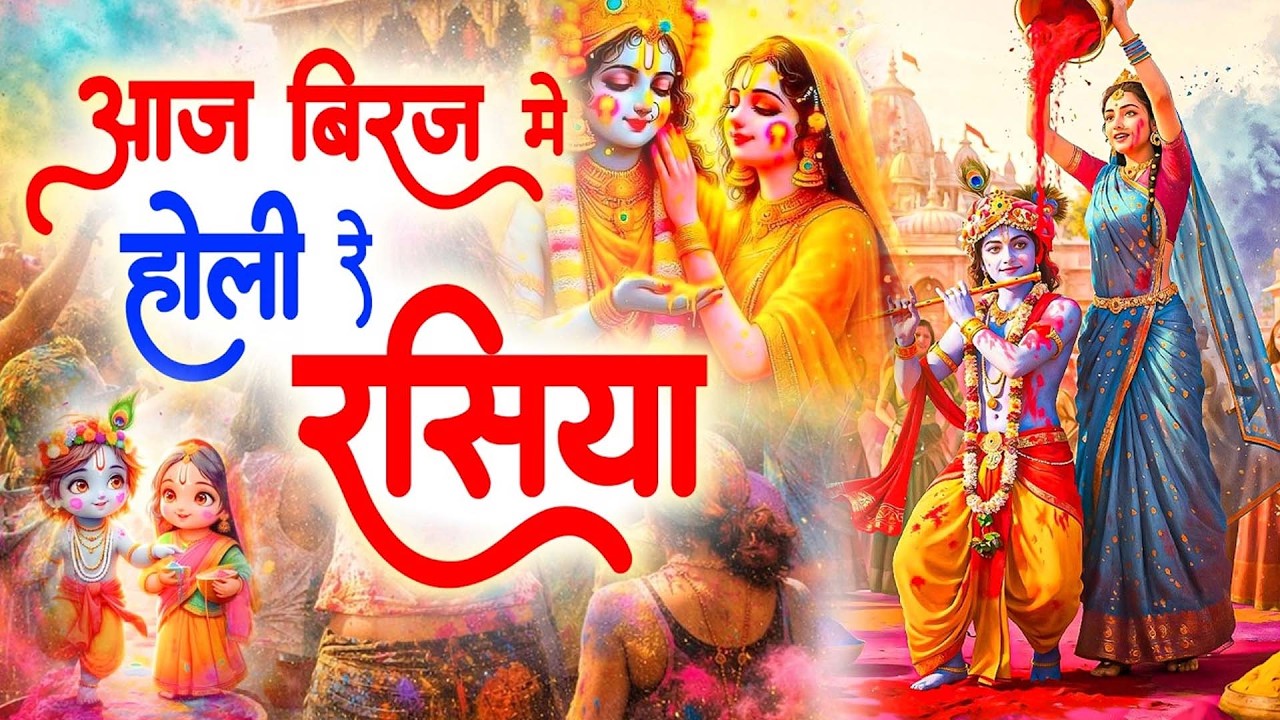 आज बिरज में होली रे रसिया | Aaj Biraj Me Hori Re Rasiya | Ravi Raj | Holi Song 2026