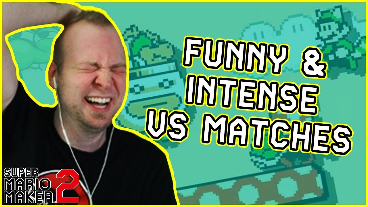 VS Mode: Intense and Hilarious Matches [Super Mario Maker 2]