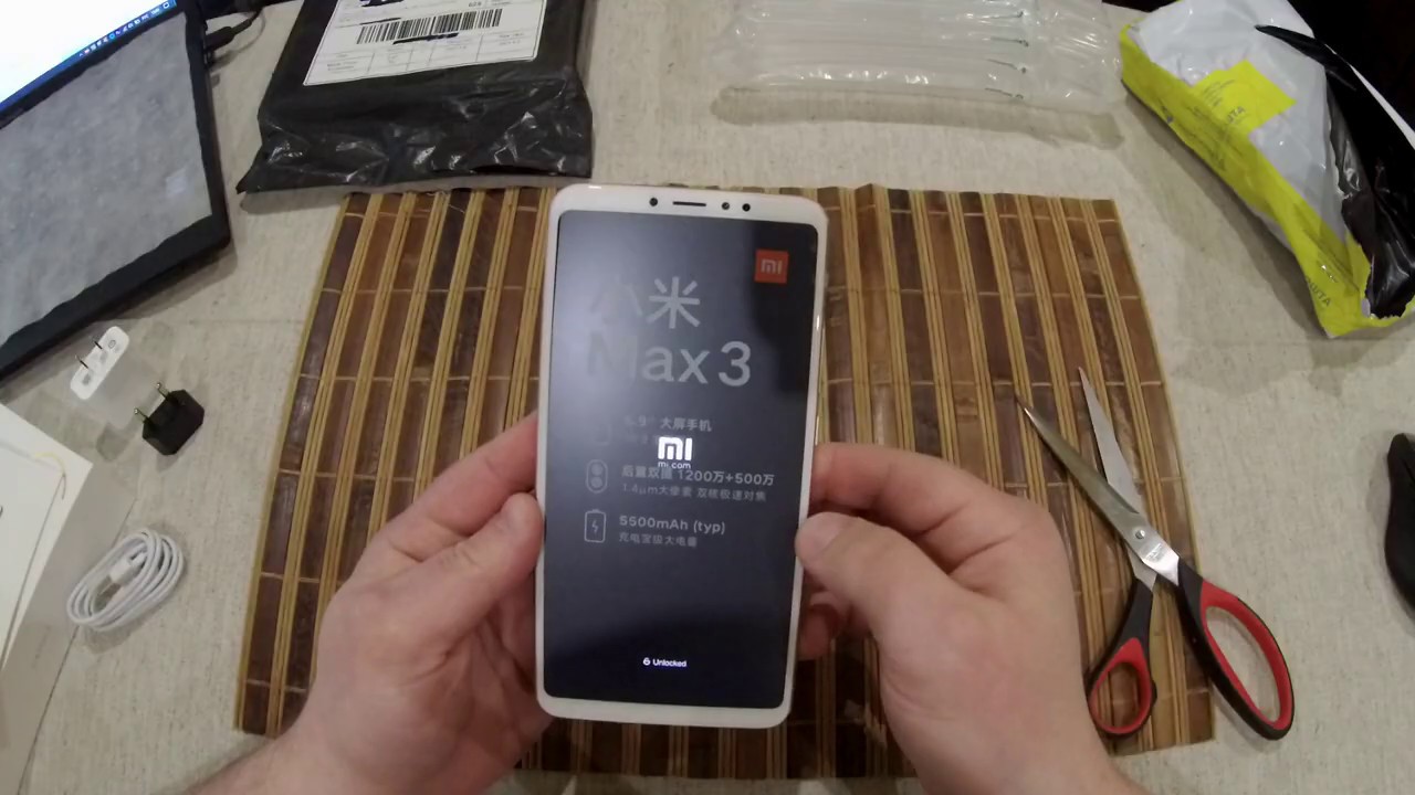 Xiaomi Mi Max 3 с Алиэкспресс(4-64 gb)