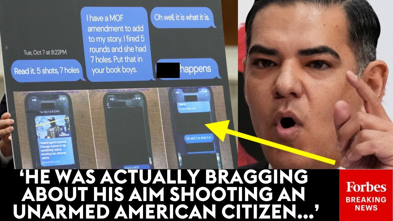 'It's Disgusting, Shameful': Robert Garcia Brings Up Text Messages From CBP Agent Who Shot Citizen